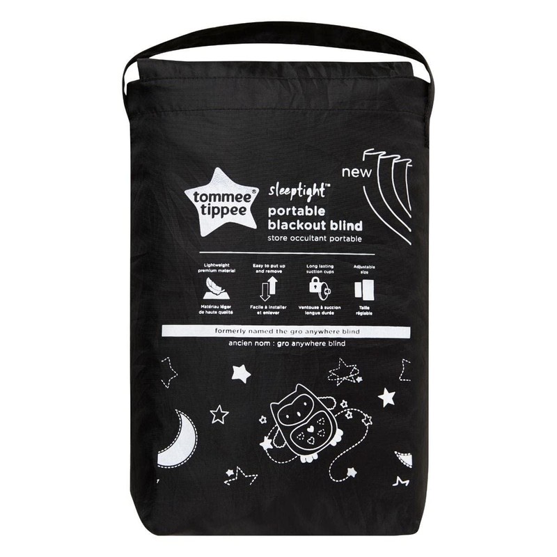 Tommee Tippee Sleeptime Portable Blackout Blind with Suction Cups, Adjustable
