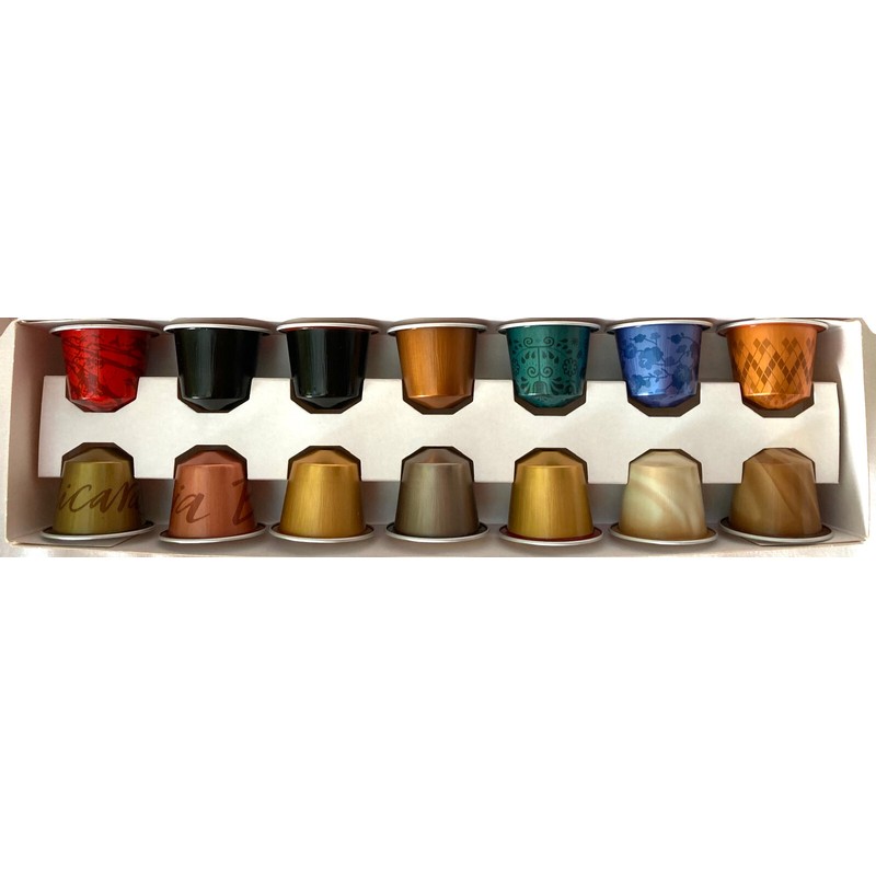 Nespresso 🎁 Nespresso OriginalLine Variety Welcome Sampler Pack 14 Coffee