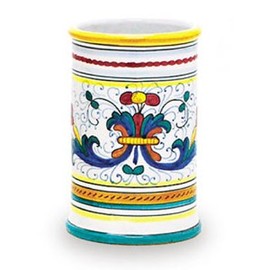 Arte D'Italia Imports Hand Painted Ricco Utensil Holder - Handmade in Deruta