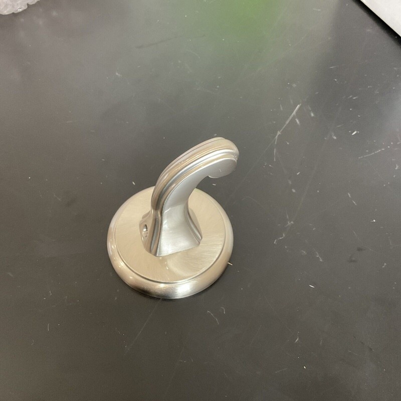 Ginger Circe Single Robe Hook. Satin Nickel. 2710/SN