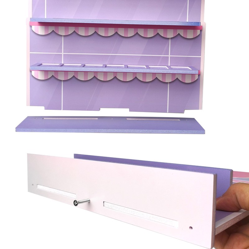 AUFGELD Display Shelf Compatible with Funko Bitty Kitty Series, Kitty