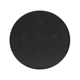 Silikon-Untersetzer, 1 Stuck 28cm Runde Hitzebeständige Silikonmatten, 0,5cm Dick, Mehrzweck Topfuntersetzer für heiße Töpfe und Pfannen in Ihrer Küche