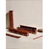 Nag Champa Sisham Wood Holder Box Type Piece / 나그참파