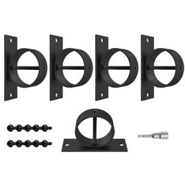 Rope Fence Bracket Holder | Rope Securing Holder Bracket Battle - Versatile Wall Mount Hanger with Easy Installation for Railing Stair Docks