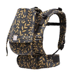 Stokke Limas Carrier Flex, Floral Gold - Full-Buckle Baby Carrier - Ergonomic with Adjustable Features - Three Carrying Options - Safe for Babies from 1 Month/8.8 lbs to 44.1 lbs