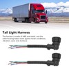 2pcs Rear Light Wiring Harness Plug Rear Light Wiring Harness