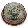 NKlaus 11657 Maritime Compass with Dome Glass Antique Brass 6