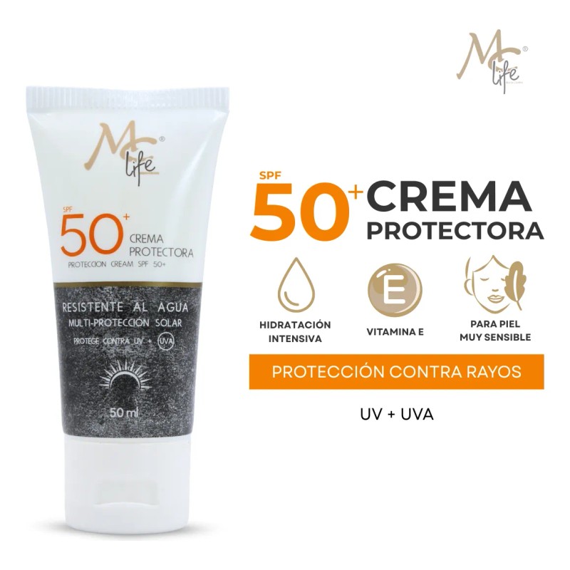 Crema Protectora Piel Muy Sensible Spf Rostro Life