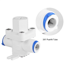 3/8 Pushfit Tube Reducing Valve,Plastic Pressure Relief Regulator Reducing Valve Filter Protection RO Water System
