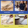 1-Pack Stainless Steel Table Crumb Sweeper & Scraper, Professional Crumb