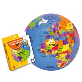 Caly 010F Classic Inflatable Globe Our World, No, 30 cm