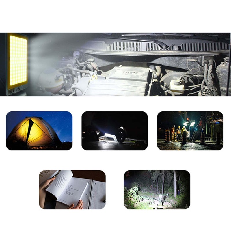 Wiltec Camping Lamp V1 LED Spotlight 20 W 1961 Lumen