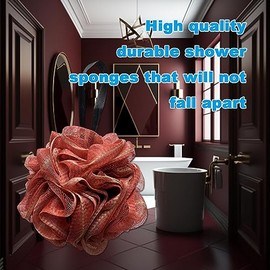 Elegante Tono Rojo Vino Presentamos Nuestro Puf Corporal Color Una Incorporación Lujosa Rutina Baño Intenso Cautivador Agrega Elemento Opul