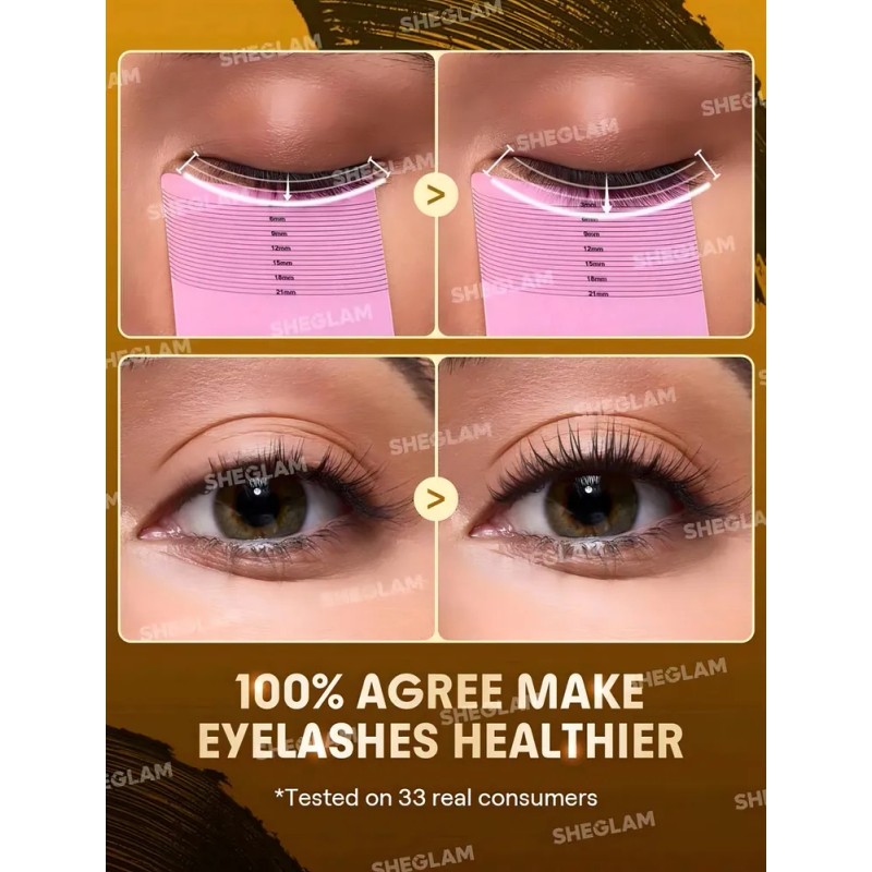 Sheglam Rimen Máscara De Pestañas 2 En 1 Volumen Y