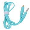 2m Length Tattoo Clip Cord RCA Interface Strong Conductivity Silicone