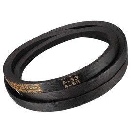 TA-VIGOR A53 Drive V-Belt 53" Inner Length 13mm Width 8mm Thick, Rubber Transmission Belt for Mower, Traction, Industrial Drive Systems