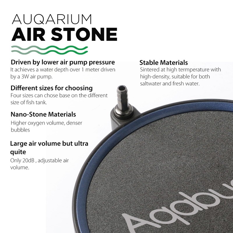 Air Stone for Aquarium Bubbler Stone 4 Inch Airstone for