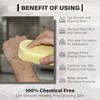[2 Count] Magic Exfoliating Bath Sponge – 3D Super Soft,
