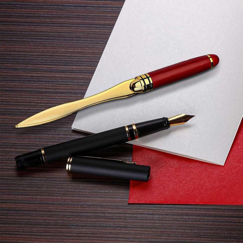 Wooden Handle Letter Opener Envelope Opener Split File Envelope Stationery