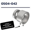Sellon24® Stainless Steel Wall Connection Diameter 42.4 Wall Anchor Wall