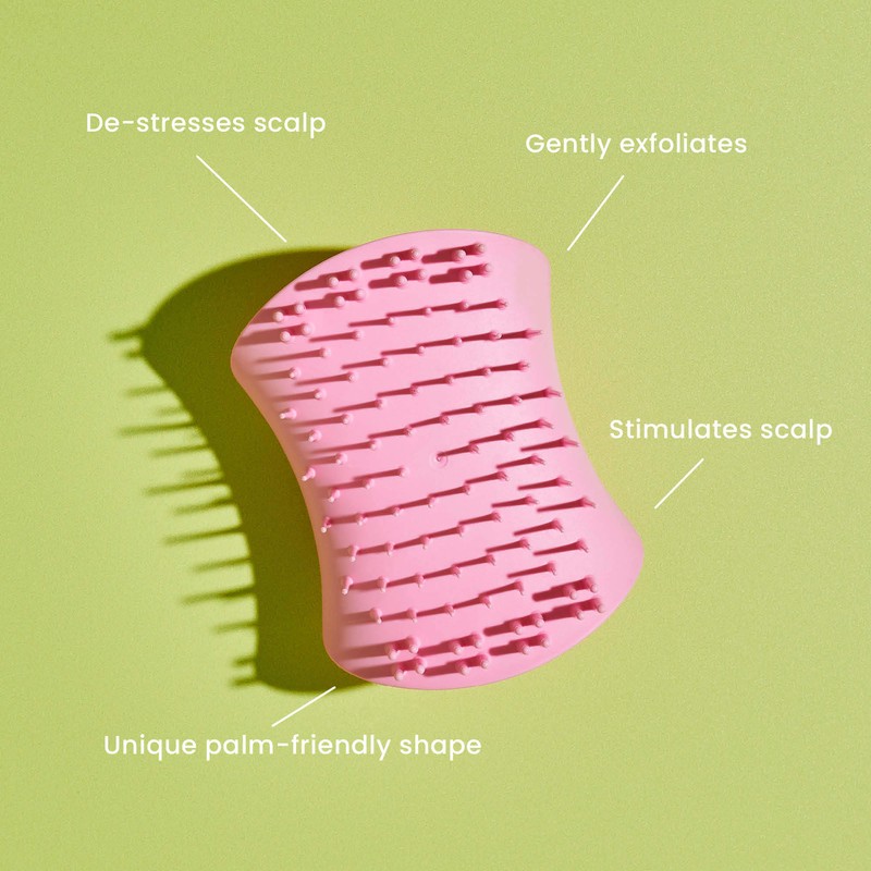 Tangle Teezer Scalp Exfoliator & Massager Pretty Pink