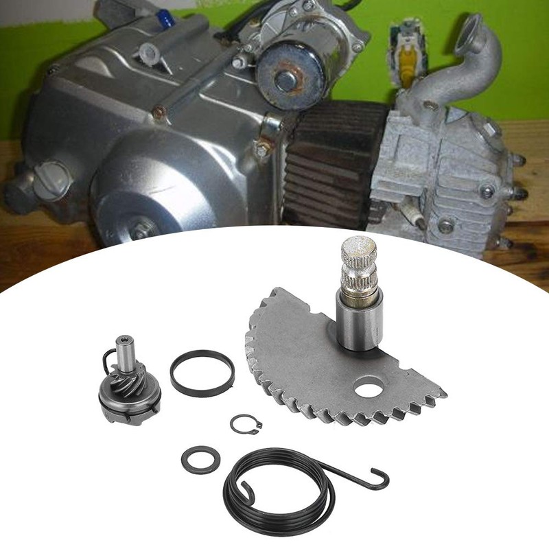 Kickstarter Gear Assembly, Kickstarter Kit, Kick Starter Shaft, Aluminum Kick