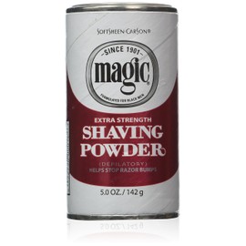 Magic Red Shaving Powder 5.0 oz. Extra Strength Depilatory by Magic