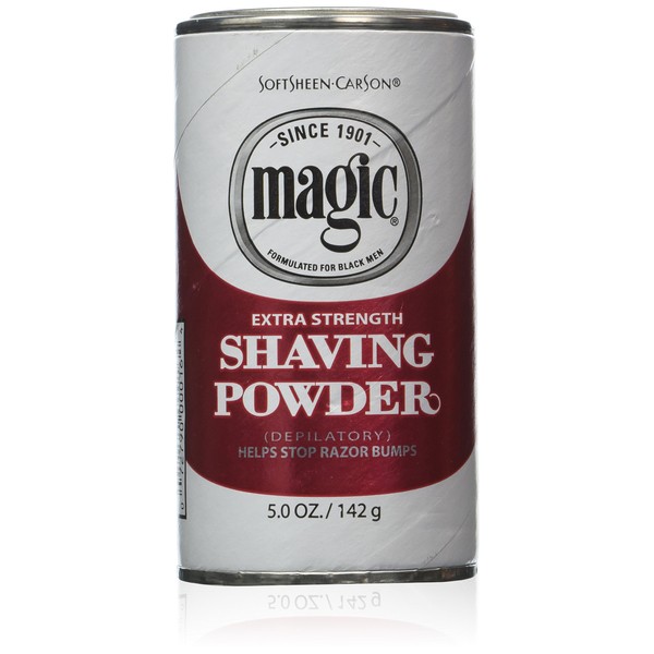 Magic Red Shaving Powder 5.0 oz. Extra Strength Depilatory by