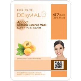 SEAT Mask Apricots da-maru Dermal 23g (Set of 10) Korean Cosmetic Face Pack