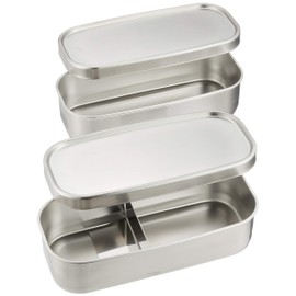 工房アイザワ アイザワ 角長ランチボックス 2段