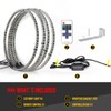 Beatto 14 inch Bright White Double Row Wheel Lights, Pure
