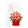 Spellbinders S5-636 Azalea and Garden Pot with Ladybugs Etched Dies