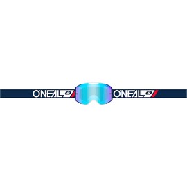 O'NEAL B-55 Safety Glasses Cram Blue/White - Radium Blue