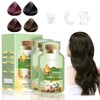 OUKPANE HUANG YI Bubble Plant Hair Dye,Natural Plant Hair Dye,