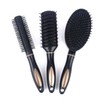 Hair Styling Brush and Dry Comb Roll Type Brush 3ea