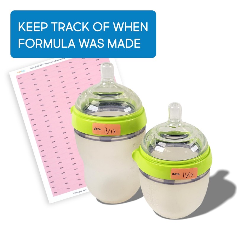 Date Stickies by InchBug - 5 Pack - Multi