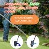 Evenlinkics KST 120X-06 Replacement Spool，Compatible Kobalt Weed Eater，for Kobalt KST