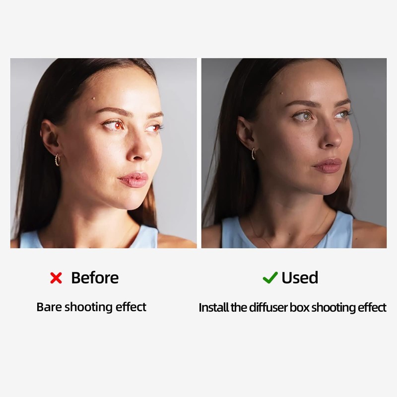 Flash Diffuser for Speedlight, Compatible with Canon 560 565EX 580EX