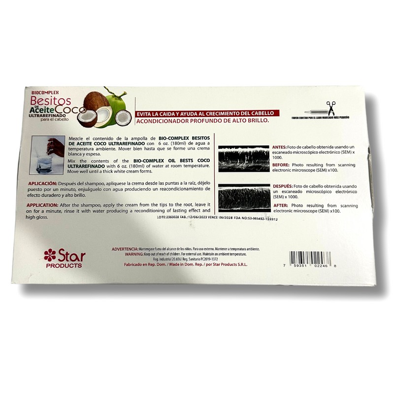 Star 6Pack Ampoulles Bioactivo Bio Complex - Bio Complex Besitos