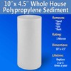 6PP-10B-1M Big Whole House Water Filter Sediment, 4.5x10-Inches, 1Micron WELL-MATCHED