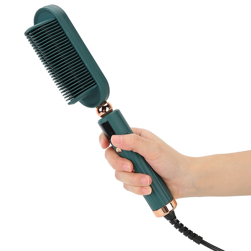 Professional Electric Hair Comb Brush Ionic Hair Straightener Hairstyling Tool