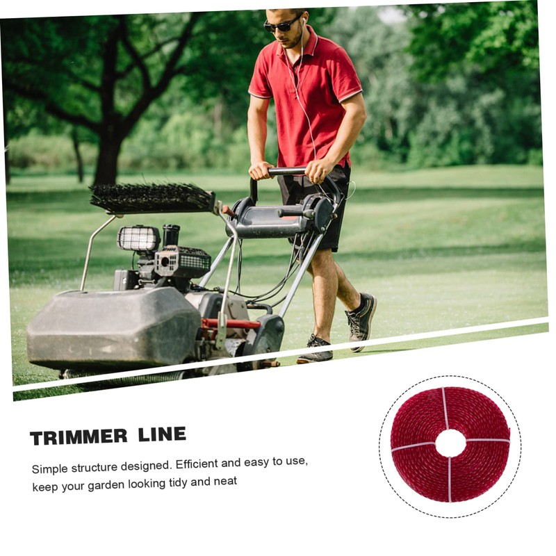 Kisangel Professional Mower Line String Trimmer Rope Tough and Easy