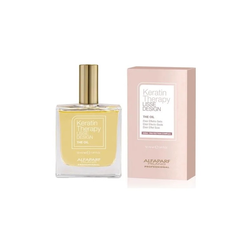 Aceite Keratin Terapy Lisse Design The Oil Alfaparf 50 Ml