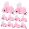 Baluue 10pcs Bunny Hair Clips Cute Barrettes for Stylish Easter