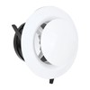 Ejoyous Air Vent Cover with Adjustable Valve, 4 Sizes Extractor