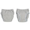 Adult Cloth Diaper XXL Light Gray High Absorption Leak Free