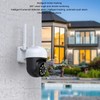 1MP HD Surveillance Camera 360° 1920x1080 Floodlight Motion Tracking 1080P