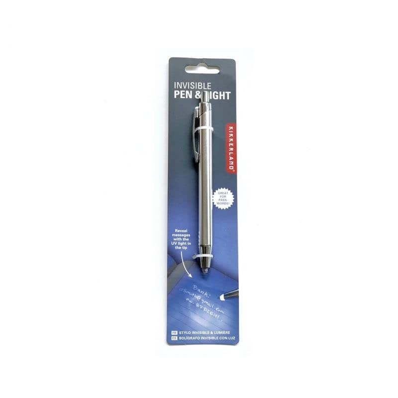 Kikkerland Invisible pen with light
