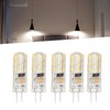 10pcs G4 LED Bulb Double Feet Base 1.5W AC110V 110LM