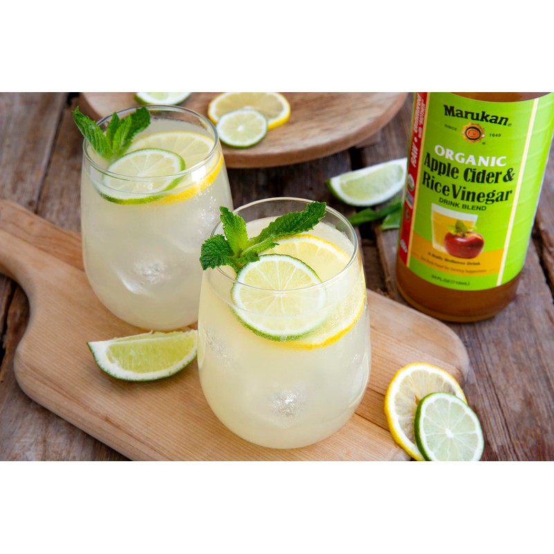 Marukan Organic Apple Cider Vinegar & Rice Vinegar Drink Blend,
